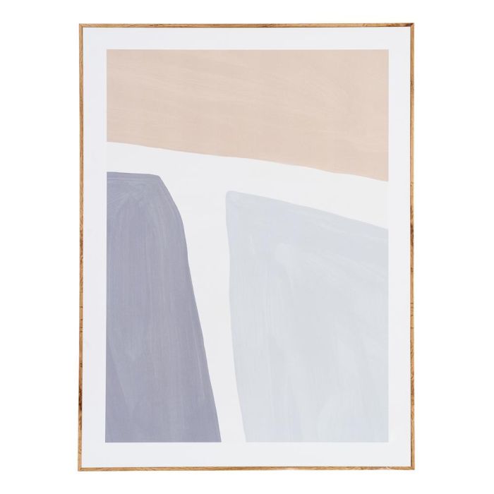 Cuadro Abstracto 2/M Madera Impreso 60 X 3 X 80 cm