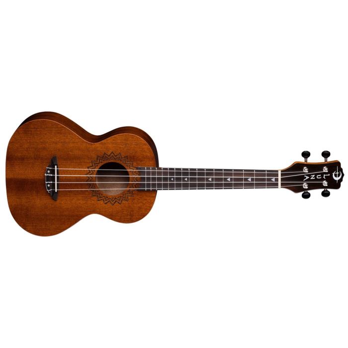 LUNA Uke Vintage Mahogany Tenor Construido para músicos tradicionales, cuerpo de caoba, puente y diapasón de nogal, escala 19", incrustaciones de perlas. LUNA Uke Vintage Mahogany Tenor Construido para músicos tradicionales, cuerpo de caoba, puente y diapasón de nogal, escala 19", incrustaciones de perlas.