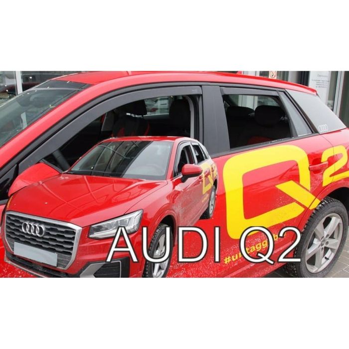 Deflector de viento HEKO HO10257 AUDI Q2 4 Piezas 1 Deflector de viento HEKO HO10257 AUDI Q2 4 Piezas 1