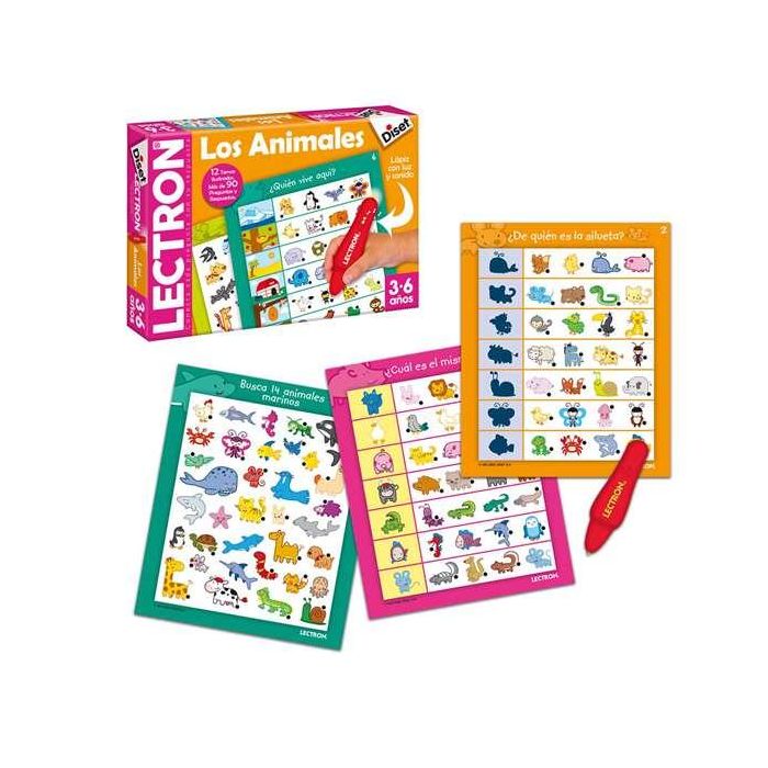 Juego lectron lápiz los animales 1