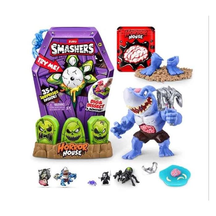 Figura smashers horror house coleccionables luces y sonidos con un monton de sorpresas 35 x 20 cm - modelos surtidos 2 Figura smashers horror house coleccionables luces y sonidos con un monton de sorpresas 35 x 20 cm - modelos surtidos 2