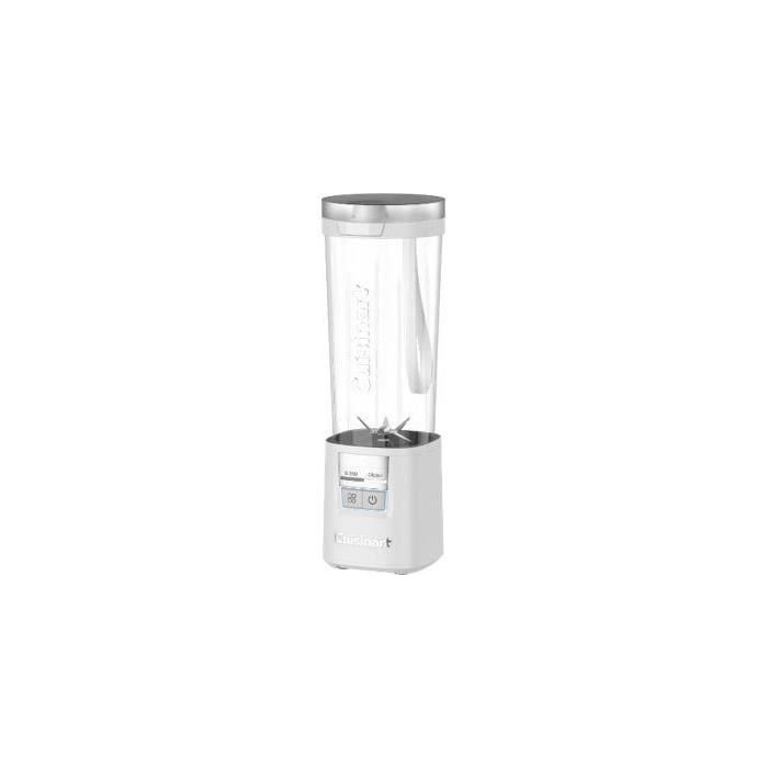 Cuisinart PBL100E Licuadora Blast&Go 120 W, 500 ml, 50 dB, para batidos individuales, ideal para llevar, Blanco