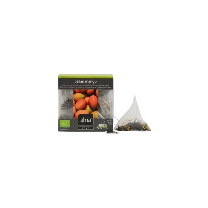 Te Ceilan Mango Infusion 15 Piramides. Eco Vegan
