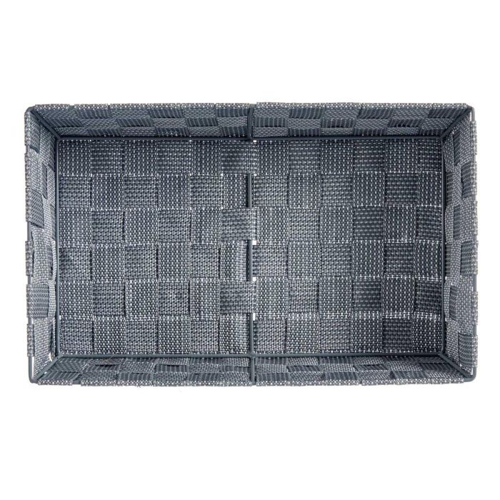 Cesta Tela Rect Sin Asas 34Cm Gris Kipit (18 Unidades) 3 Cesta Tela Rect Sin Asas 34Cm Gris Kipit (18 Unidades) 3