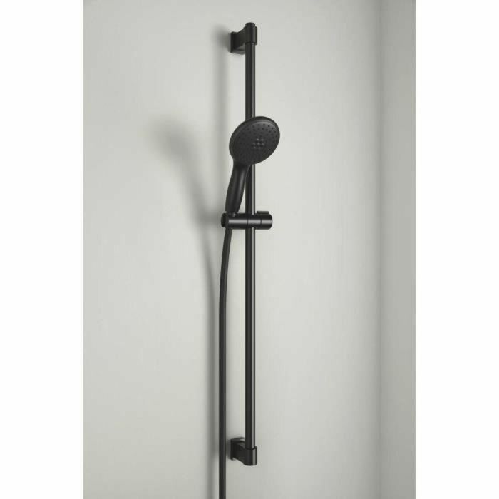 Alcachofa de Ducha Grohe Negro Negro mate Silicona 3 Alcachofa de Ducha Grohe Negro Negro mate Silicona 3