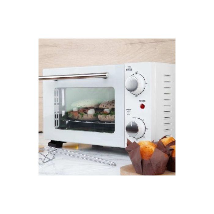Horno de Sobremesa Orbegozo HO 975/ 800W/ Capacidad 10L/ Blanco 3 Horno de Sobremesa Orbegozo HO 975/ 800W/ Capacidad 10L/ Blanco 3