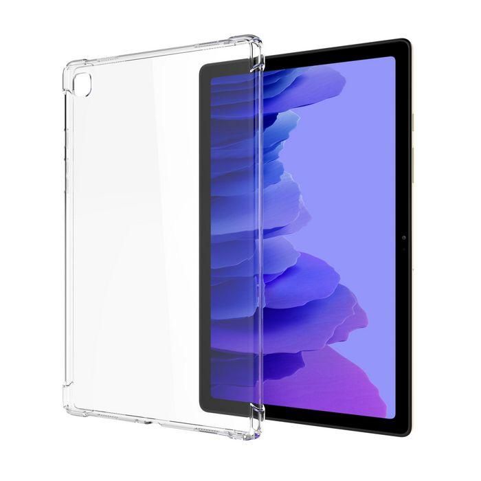 eSTUFF Funda Suave ORLANDO para Samsung Galaxy Tab A7 - TPU Transparente con Esquinas Reforzadas contra Impactos