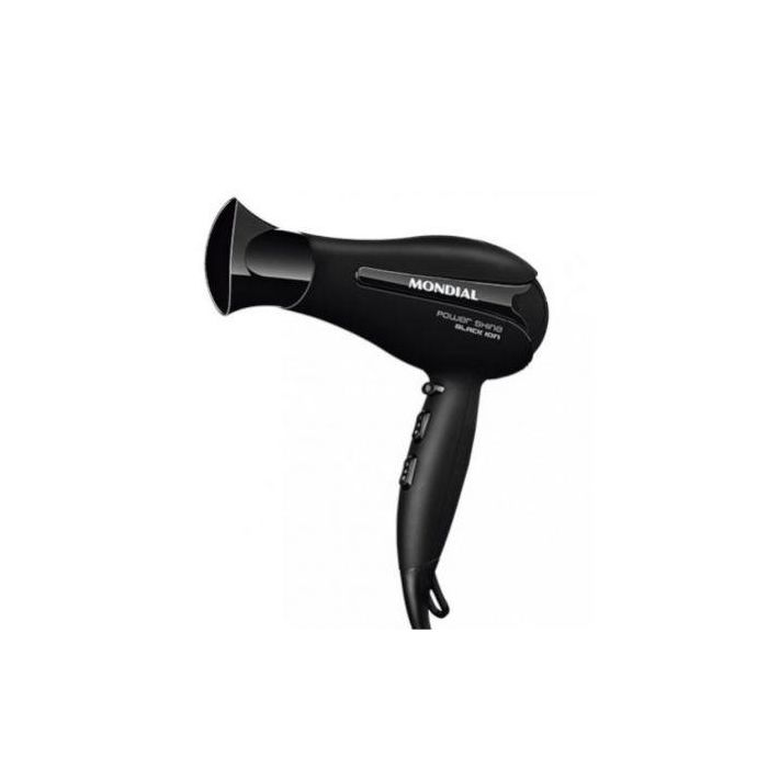 SECADOR DE PELO MONDIAL SC-23 BLACK ION - 2000W - TECNOLOGÍA IÓNICA - 2 VELOCIDADES - 3 TEMPERATURAS - BOTÓN AIRE FRÍO 1 SECADOR DE PELO MONDIAL SC-23 BLACK ION - 2000W - TECNOLOGÍA IÓNICA - 2 VELOCIDADES - 3 TEMPERATURAS - BOTÓN AIRE FRÍO 1