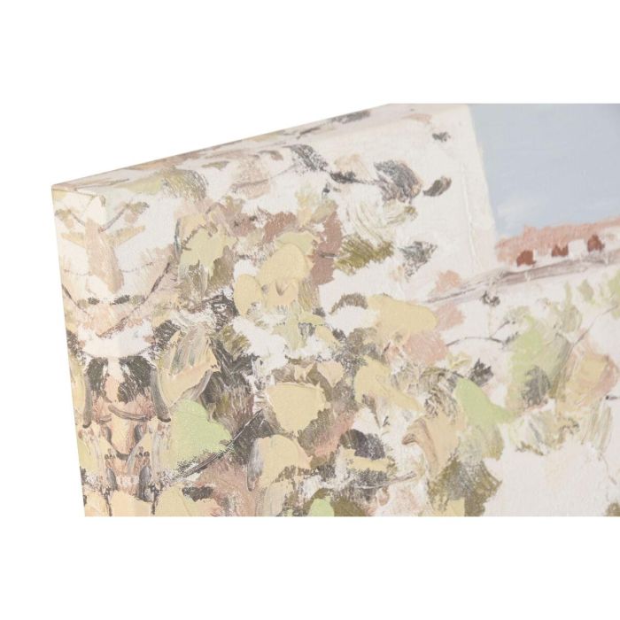 DKD Home Decor Cuadro Cottage Lienzo MDF Pueblo Blanco Verde 3.5 x 90 x 60 cm (2 Unidades) 4 DKD Home Decor Cuadro Cottage Lienzo MDF Pueblo Blanco Verde 3.5 x 90 x 60 cm (2 Unidades) 4