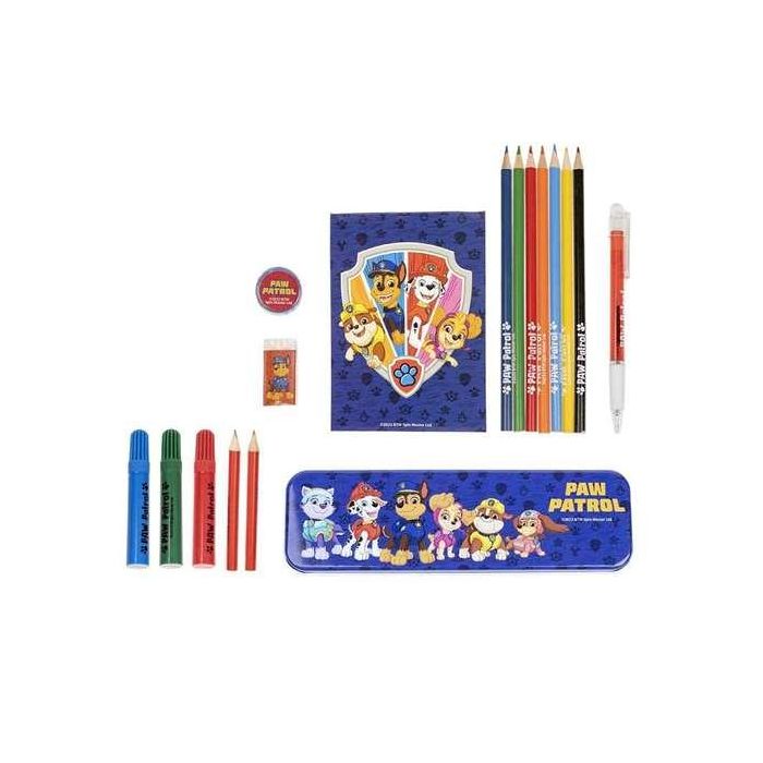 Set papelería coloreable paw patrol