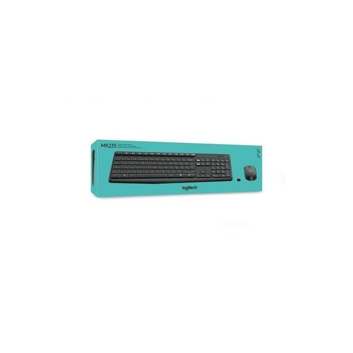 LOGITECH TECLADO + MOUSE MK235 wireless resistente a salpicaduras 4 LOGITECH TECLADO + MOUSE MK235 wireless resistente a salpicaduras 4