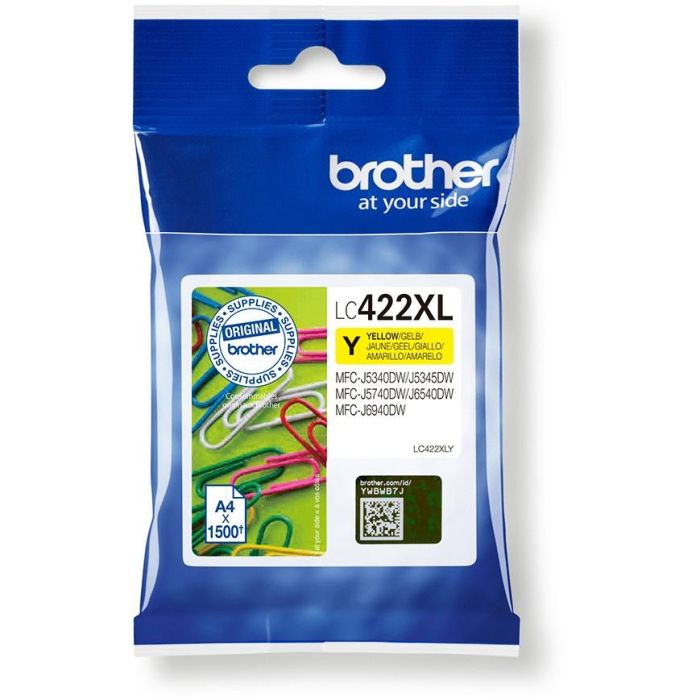 Brother Tinta Amarillo para MFC-J5340Dw J6540Dw J5740Dw J6940Dw J5340Dwe J6540Dwe - 1.500 Páginas 0 Brother Tinta Amarillo para MFC-J5340Dw J6540Dw J5740Dw J6940Dw J5340Dwe J6540Dwe - 1.500 Páginas 0