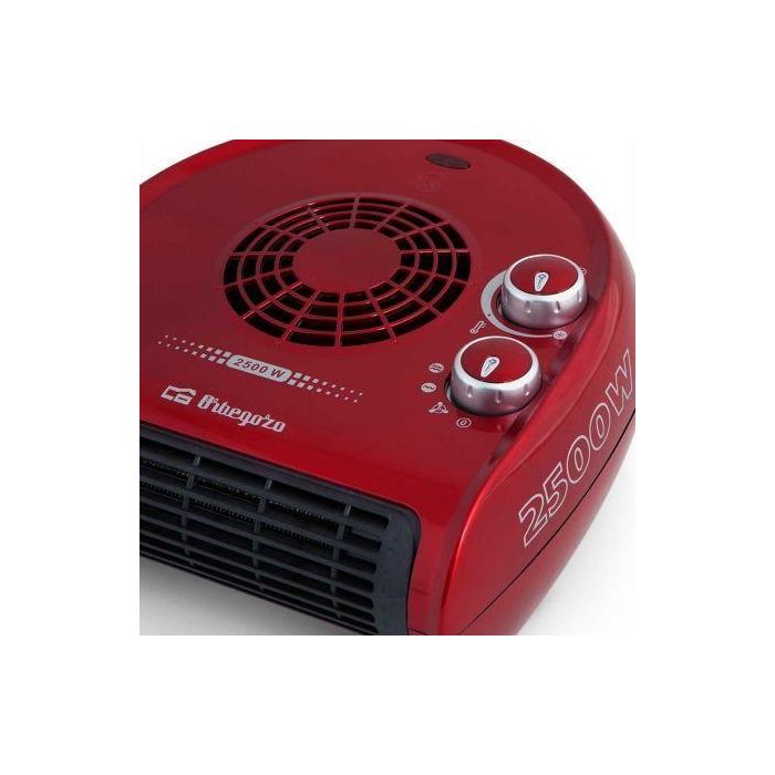 Calefactor Orbegozo FH 5033 Rojo 2500 W 1 Calefactor Orbegozo FH 5033 Rojo 2500 W 1