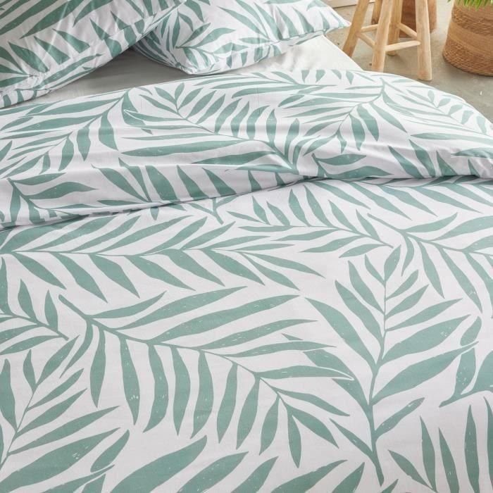 Juego de cama - TODAY Crazy - Estampado floral - 2 personas - 220 x 240 cm - Blanco 2