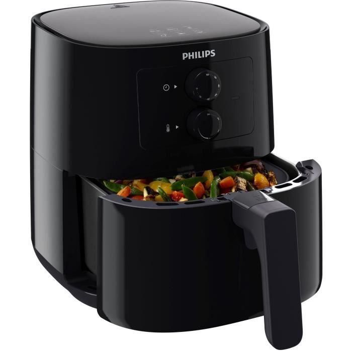 Freidora sin aceite - PHILIPS - Airfryer L HD9200/90 Serie 3000 - 4,1L - 4 personas - 7 presintonías - Negra 1