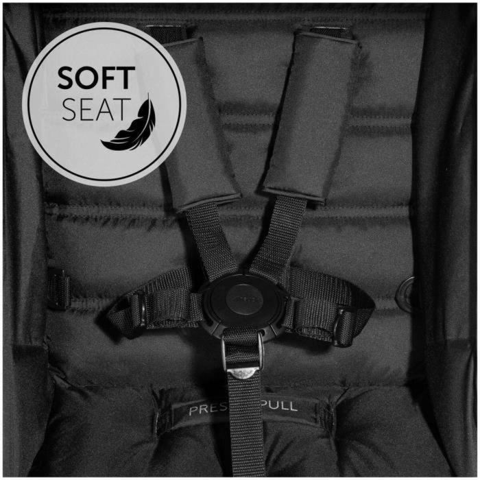 Carro de Paseo para Bebé Hauck Negro 4