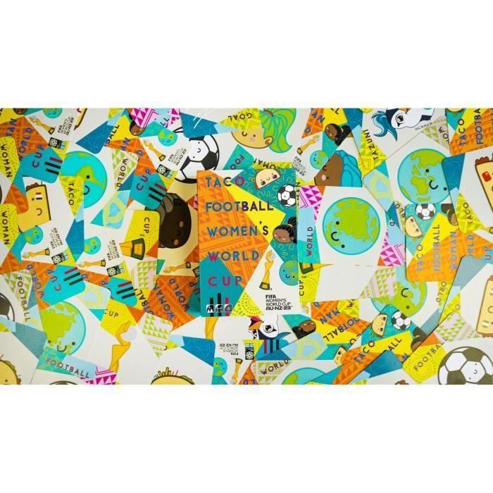 Taco Fútbol Mundial Femenino - Juego de fiesta - AZUL NARANJA - Velocidad y observación - A partir de 8 años 4 Taco Fútbol Mundial Femenino - Juego de fiesta - AZUL NARANJA - Velocidad y observación - A partir de 8 años 4