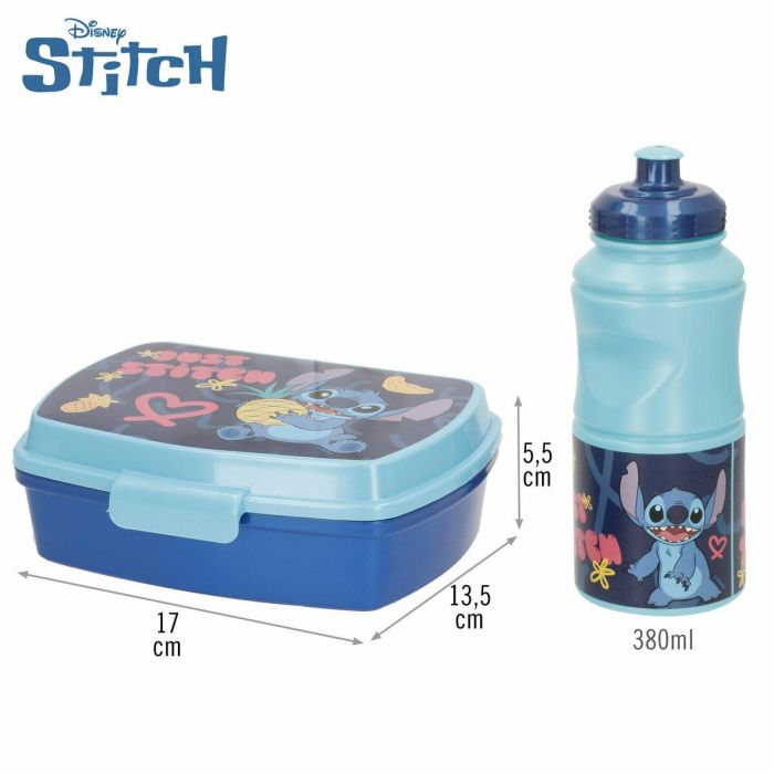 Fiambrera Stitch 380 ml 17 x 5,5 x 13,5 cm Botella (6 Unidades) 3