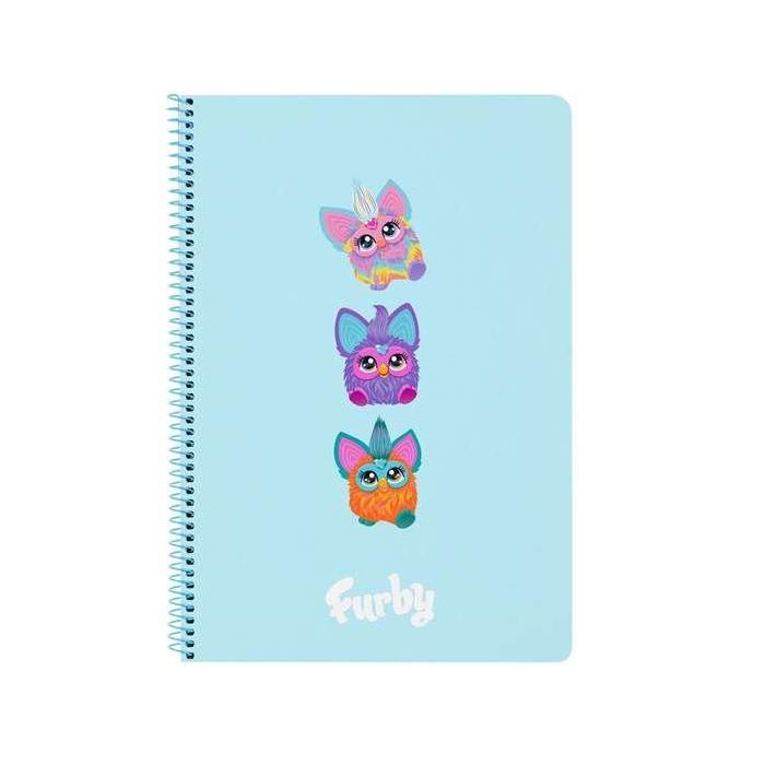 Libreta folio 80 h. tapas duras furby 21,5x31x1 cm Libreta folio 80 h. tapas duras furby 21,5x31x1 cm