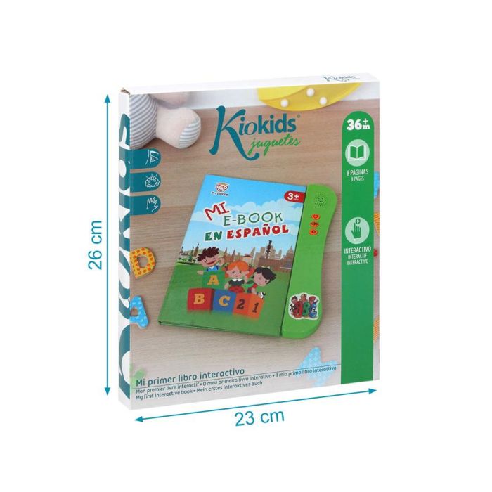 Mi Primer Libro Interactivo Táctil en Español para Niños +3 Años - Aprende Abecedario, Números, Animales y Suma 1 Mi Primer Libro Interactivo Táctil en Español para Niños +3 Años - Aprende Abecedario, Números, Animales y Suma 1