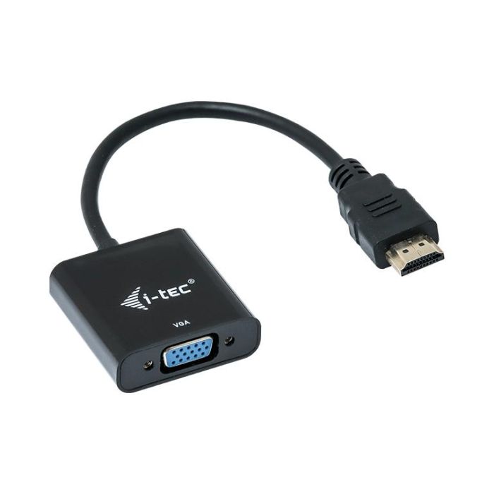 Adaptador HDMI a VGA i-Tec HDMI2VGAADA Negro 15 cm 1