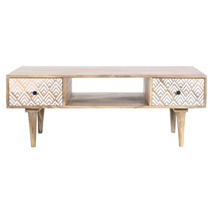 Mesa de Centro DKD Home Decor 120 x 60 x 45 cm Madera de mango 6 Mesa de Centro DKD Home Decor 120 x 60 x 45 cm Madera de mango 6