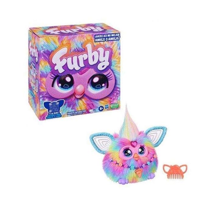 Furby dj rainbow, más de 1000 interacciones, cuerpo arco iriis luminoso y 5 modos de juego 0 Furby dj rainbow, más de 1000 interacciones, cuerpo arco iriis luminoso y 5 modos de juego 0