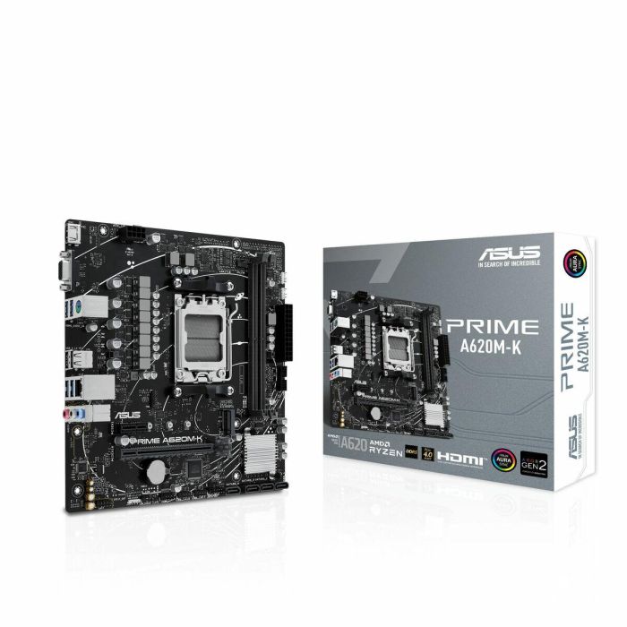 ASUS PRIME A620M-K AMD A620 Zócalo AM5 micro ATX 13 ASUS PRIME A620M-K AMD A620 Zócalo AM5 micro ATX 13