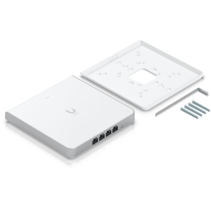 Ubiquiti U6-Enterprise-IW Wifi-6E Tri-Band (2.4/5/6GHz) 4800Mbps PoE Access Point de Pared 0 Ubiquiti U6-Enterprise-IW Wifi-6E Tri-Band (2.4/5/6GHz) 4800Mbps PoE Access Point de Pared 0