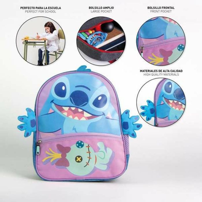 Mochila infantil stitch 2.5 x 3.0 x 1.0 cm 3 Mochila infantil stitch 2.5 x 3.0 x 1.0 cm 3