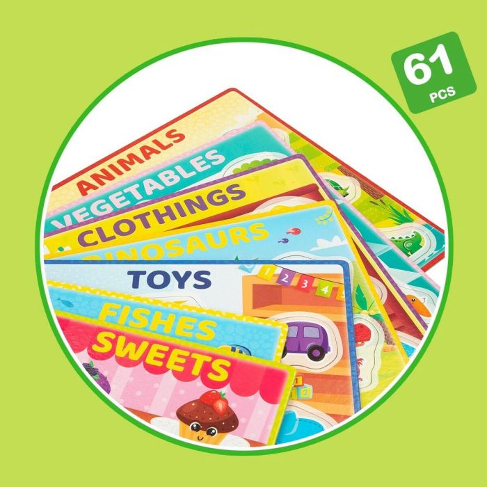 Juego Educativo Lisciani 26 x 6 x 26 cm Colores Método Montessori 61 Piezas 6 Unidades 4 Juego Educativo Lisciani 26 x 6 x 26 cm Colores Método Montessori 61 Piezas 6 Unidades 4