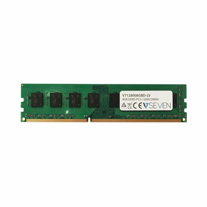 Memoria RAM V7 V7128008GBD-LV 8 GB CL5 DDR3 1600 mHz Memoria RAM V7 V7128008GBD-LV 8 GB CL5 DDR3 1600 mHz