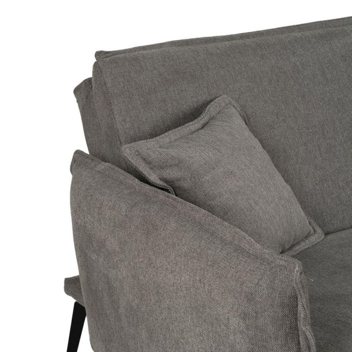 Sofá Cama Gris 214 x 106 x 84 cm 13