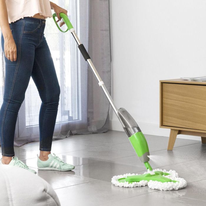 Mopa Triple con Pulverizador Trimoppy InnovaGoods Mopa Triple con Pulverizador Trimoppy InnovaGoods