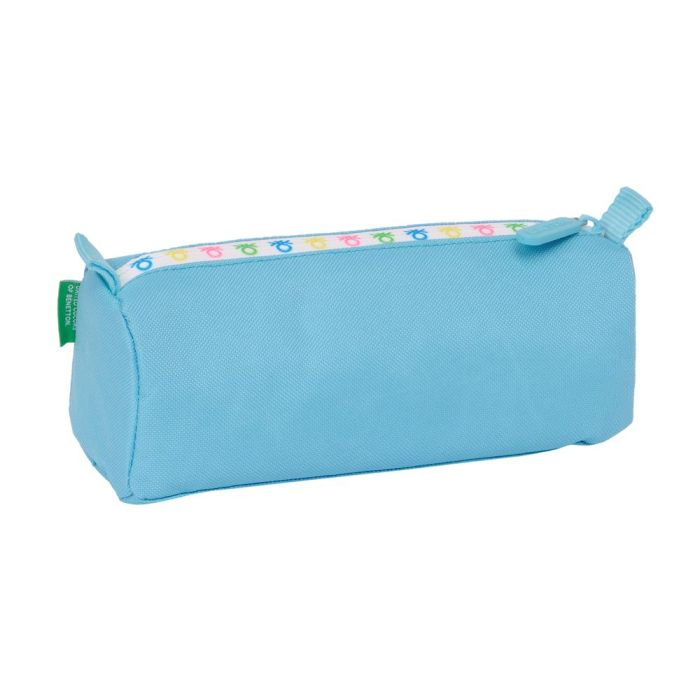 Estuche Escolar Benetton Spring Azul cielo 21 x 8 x 7 cm 1