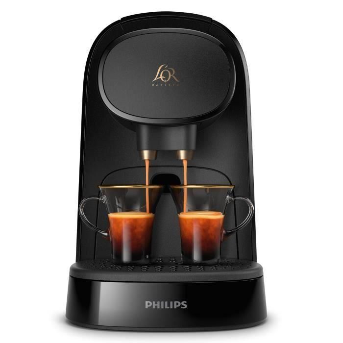 PHILIPS L'Or Barista LM8012/60 Cafetera de doble cápsula espresso - Negro Piano 1 PHILIPS L'Or Barista LM8012/60 Cafetera de doble cápsula espresso - Negro Piano 1