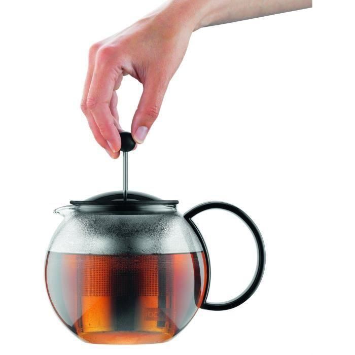 Assam - Theiere un piston bodum, cubierta de plástico, filtro de acero inoxidable, 0.5 l 4 Assam - Theiere un piston bodum, cubierta de plástico, filtro de acero inoxidable, 0.5 l 4