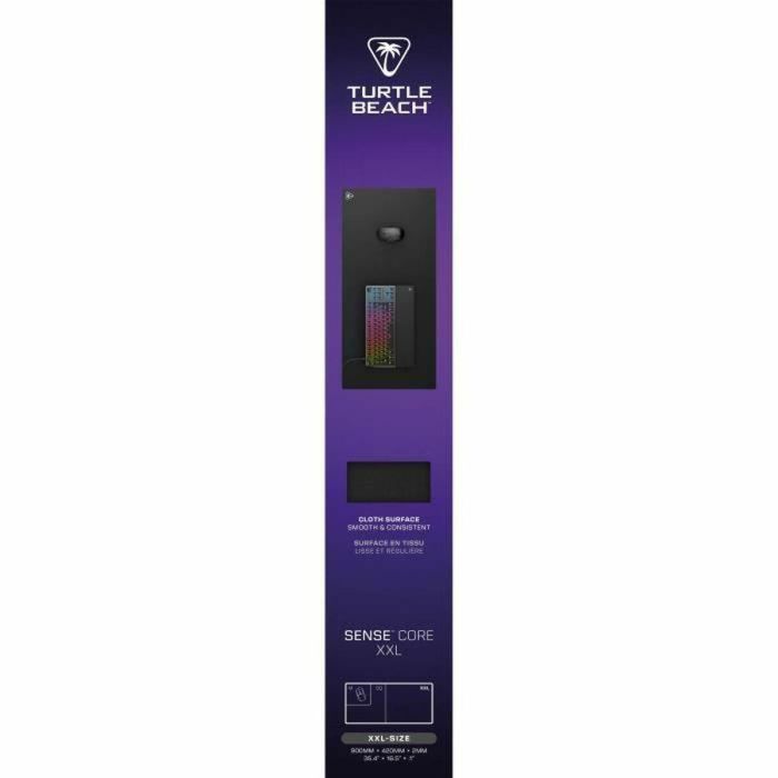 Turtle Beach TUR0731855791026 Alfombrilla de ratón Gaming SenseCore XXL con Superficie Microtejida, Equilibrio Preciso y Comodidad Superior 1 Turtle Beach TUR0731855791026 Alfombrilla de ratón Gaming SenseCore XXL con Superficie Microtejida, Equilibrio Preciso y Comodidad Superior 1