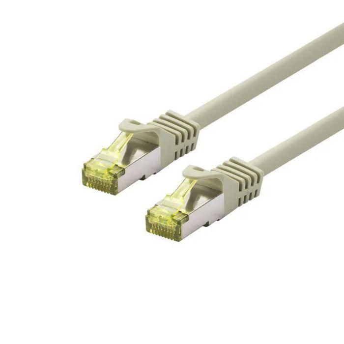 LOGON PROFESSIONAL Cable de Conexión de Red Patch CAT6A S/FTP PiMF Blindado 500MHz LSOH AWG26 20 Metros Color Marfil