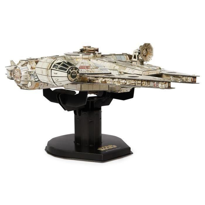 Star Wars - HALCÓN MILENARIO - Modelo 4D para construir - 48 cm 1 Star Wars - HALCÓN MILENARIO - Modelo 4D para construir - 48 cm 1