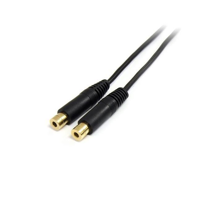 Startech.com Cable Divisor de Audio Mini Jack 3.5 mm Macho a 2 Hembra, 0.15M 2