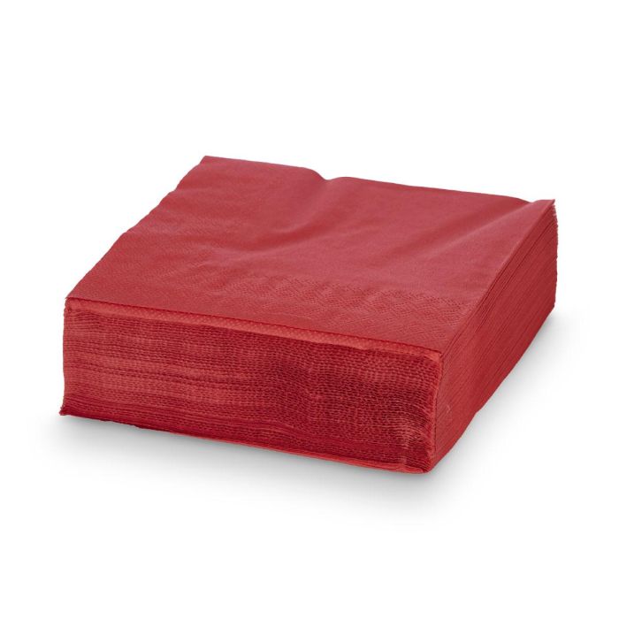 Set 50 Servilletas 33x33 cm Granate - Kinvara (16 Unidades) 1 Set 50 Servilletas 33x33 cm Granate - Kinvara (16 Unidades) 1