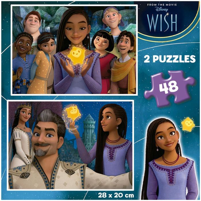 Puzzle 2X48 Wish 19741 Educa 2