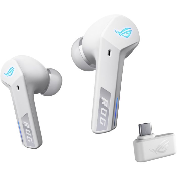 ASUS ROG Cetra True Wireless Speednova WHT Auriculares Gaming In-Ear Blancos con Cancelación de Ruido Activa, Bluetooth 5.3 1 ASUS ROG Cetra True Wireless Speednova WHT Auriculares Gaming In-Ear Blancos con Cancelación de Ruido Activa, Bluetooth 5.3 1