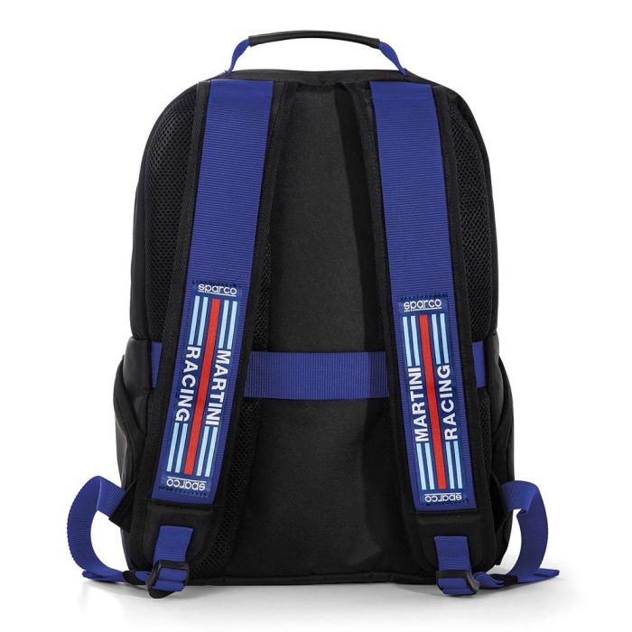 Sparco S0164401MRAZ Mochila Martini Racing Stripes Azul-Negro 15L 1