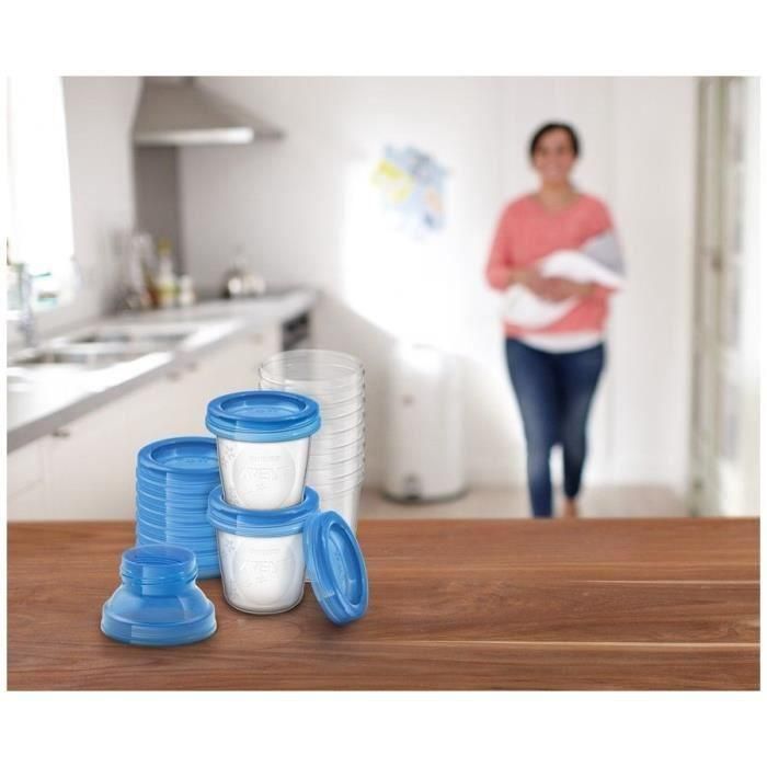 PHILIPS AVENT Sistema de almacenamiento de leche SCF618 / 10 3 PHILIPS AVENT Sistema de almacenamiento de leche SCF618 / 10 3