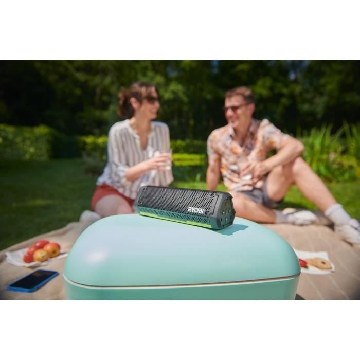 Ryobi RYO4892210232236 Altavoz Bluetooth 4V IP67 con Cable USB-C y 1 Batería de Litio USB 2.0 Ah 1 Ryobi RYO4892210232236 Altavoz Bluetooth 4V IP67 con Cable USB-C y 1 Batería de Litio USB 2.0 Ah 1