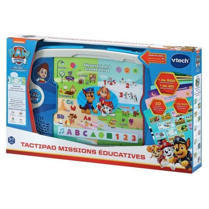 VTech VT3417766178053 Paw Patrol - Misiones Educativas Tactipad 5 VTech VT3417766178053 Paw Patrol - Misiones Educativas Tactipad 5