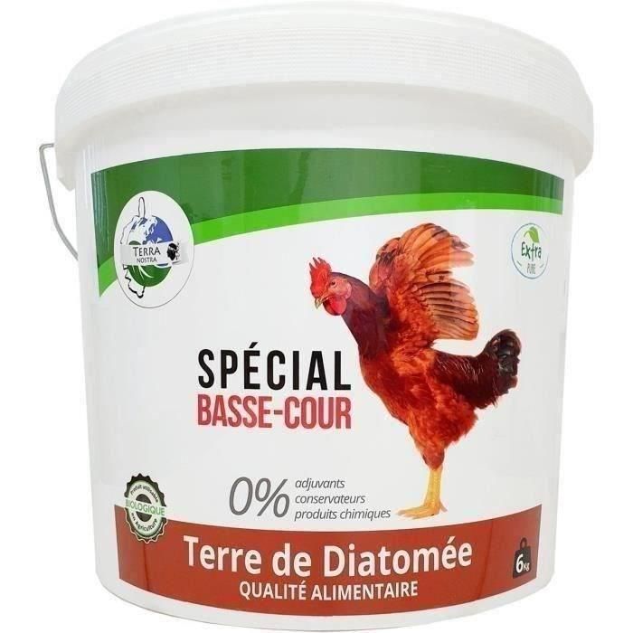 TERRA NOSTRA 100% Tierra de Diatomeas - Especial corral - Cubo de 6 kg TERRA NOSTRA 100% Tierra de Diatomeas - Especial corral - Cubo de 6 kg