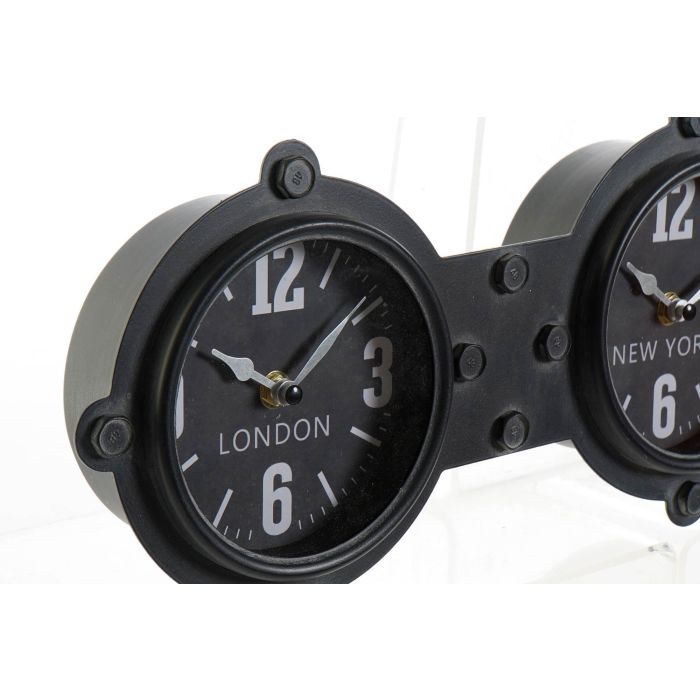 Reloj Pared Vintage DKD Home Decor Negro 6.5 x 18 x 58 cm 1 Reloj Pared Vintage DKD Home Decor Negro 6.5 x 18 x 58 cm 1